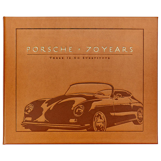 Porsche Leather Coffee Table Book
