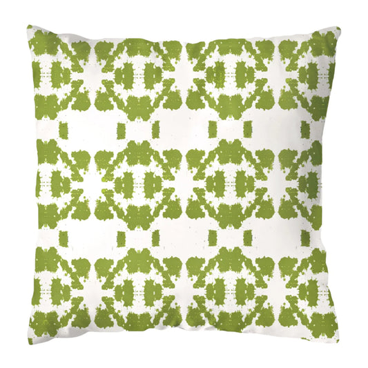 Laura Park Mosaic Green 22x22 Outdoor Pillow