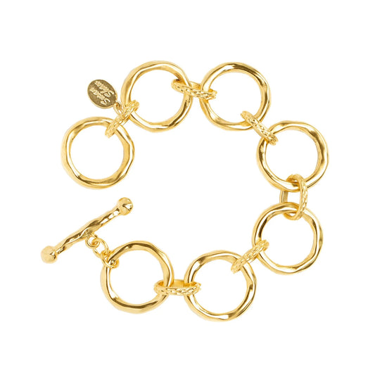 Round Chain Toggle Bracelet