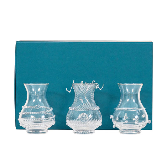 Juliska Heritage Mini Vase Trio